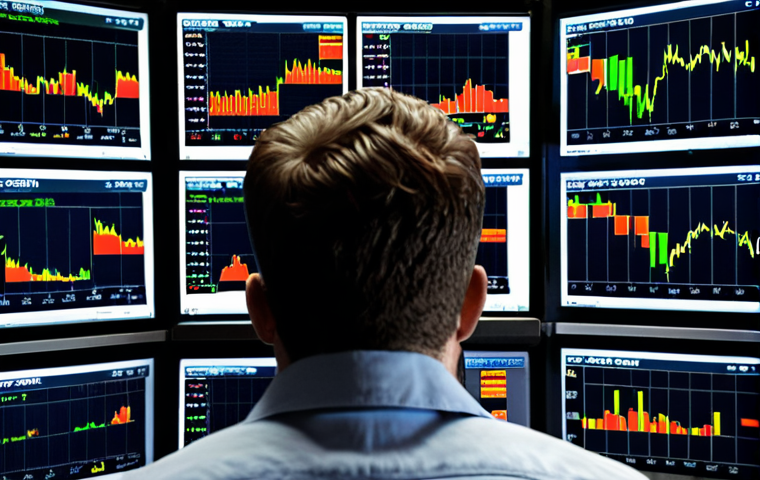 **
* **Prompt:** A high-stakes scene depicting day trading. Visualize a trader in front of multiple monitors displaying stock charts and financial data, with graphs indicating volatility and rapid price fluctuations. Emphasize the risk-reward dynamic through contrasting elements: a blurred image of a luxury sports car symbolizing potential gains alongside a subtle depiction of stress and concern on the trader's face. The overall aesthetic should convey the fast-paced, high-pressure environment of day trading, hinting at both the opportunities and the risks involved.
* **Style:** Realistic, detailed, slightly dramatic lighting.
**