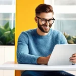 블로그 뉴스레터 구독 모델 - **Prompt: The Personalized Communication Oasis**
    A vibrant, inviting illustration of a person, a...